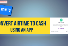 how to convert airtime to cash