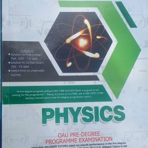 oau predegree Physics past questions pdf