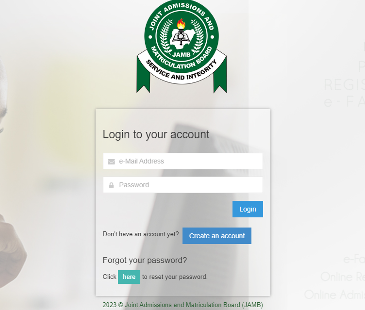 How to Check and Confirm Admission Status on JAMB CAPS Admisson Companion