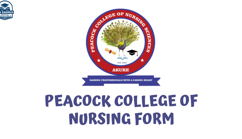 Peacock college of nursing form