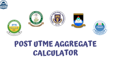 post utme aggregate calculator